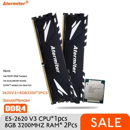 Batterier DDR4 REG ECC Memory Memoria 8GB 3200MHz *2 X99 16GB med Intel Xeon E5 2620 V3 2640V3 V3 2660 V3 2670 V3 2678 V3 CPU LGA 2011