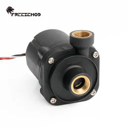 Pumps FREEZEMOD computer water cooling brushless DC water pump with speed line damping ceramic shaft core. PUSC600