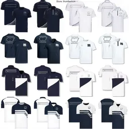 2022-2023 F1 T-shirt Motorsport New Formula 1 T-Shirt Driver Lapel Polo Shirts Summer Racing Fans Quick Dry Jersey Casual Plus Size