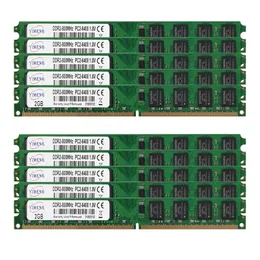 Rams 50st DDR2 2GB 800MHz 667 UDIMM RAM PC2 6400 240PIN 1.8V Icke ECC Obufferad kompatibel alla moderkort Desktop Memory DDR2 RAM RAM