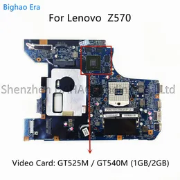 Motherboard For Lenovo Z570 Laptop Motherboard With HM65 Chipset GT525M GT540M 1GB Or 2GB Video Card 48.4PA01.021 LZ57 102902 Mainboard