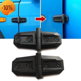 Ny 2x för Suzuki Engine Hood Door Hinge Decoration Cover Trim för Suzuki Jimny JB64 JB74 2018-2020 Exteriör Tillbehör Bilklistermärke