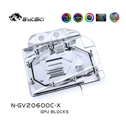 COORING BIKSKI WATER BLOCK GIGABYTE RTX2060 MINI ITX OC 6G（GVN2060IXOC6GD） /フルカバー銅ラジエーターブロック / RGBからオーラへ