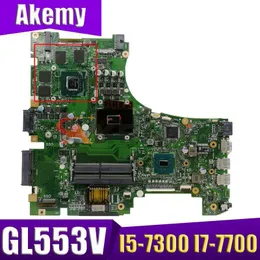 Płyta główna AKEMY GL553VE Notebook Mainbook i57300HQ i77700HQ dla ASUS GL553VE GL553VD GL553V ZX53V Laptop Board