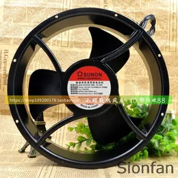 Pads For Jian SUNON A2259HBL TC.GN 25489 200V Round Axial Cooling Fan Test Working