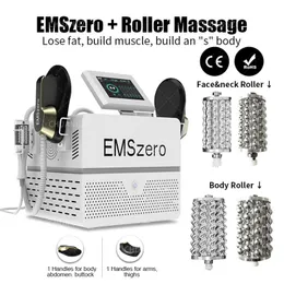 Muskelbyggnad Fettborttagning Hot Sale RF Machine 2in1 Roller DLS-Emslim Neo Electromagnetic Emszero Stimulera kroppsskulpterande medpautrustning