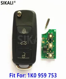 Car Remote Key For 1k0959753 5fa00874910 For Vw Caddyeosgolfjettasiroccotiguantouran Id48 Chip Haa Blade9569157