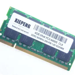 RAMs 4GB 2Rx8 PC26400S 800MHz DDR2 8gb 800 MHz Laptop Memory 4G pc2 6400 Notebook 200PIN SODIMM RAM