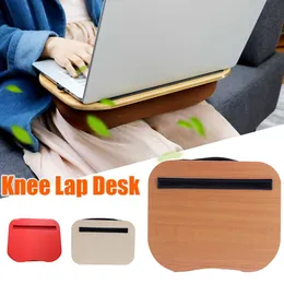 Stands Reading Travel Portable Lap Desk MultiPurpose Porta del telefono Cuscino per ufficio Cuscino per PC Tablet Knee Mini con manico