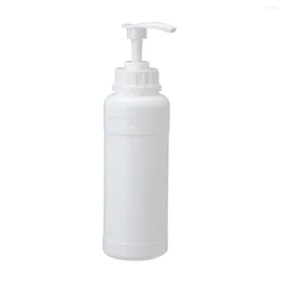 Vorratsflaschen 500 ml-2 l leere Kunststoff-Pumpgläser Push-Down-Spender für Nagellackentferner-Alkoholflasche
