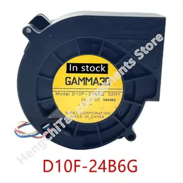 패드 원래 100% 작동 D10F24B6G 02H1 NIDEC 서버 프로젝터 냉각 팬 DC 24V 0.75A 97X97X33MM 3WIRE 97mm 팬 용 GAMMA30