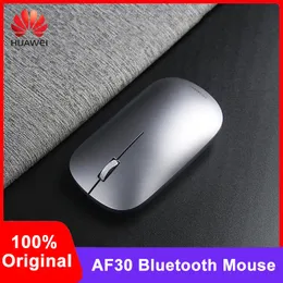 マウスNew Huawei AF30 Bluetoothワイヤレスマウスコンピュータラップトップ用光学サイレントマウスPC MacBook Gaming Mouse Gamer 2.4GHz 1200 DPI