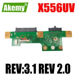 Motherboard Akemy HDD Board USB -kort för ASUS X556U X556UV X556UJ X556UV X556UB X556UA X556UF Hard Disk Board Rev 3.1 Rev 2.0