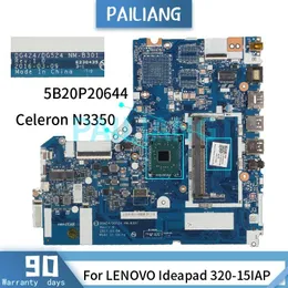 Placa -mãe placa -mãe para Lenovo Ideapad 32015iap Celeron N3350 Placa -mãe do laptop 5B20P20644 NMB301 SR27Z DDR3 testado OK
