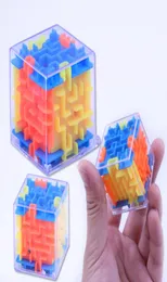 3D 큐브 퍼즐 미로 장난감 브레인 핸드 게임 케이스 게임 챌린지 fidget 장난감 균형 교육 어린이 1219037