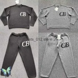 Men's Tracksuits Stock Cole Buxton CB Jacquard Sanded Sweater US EU Size Casual Set Loose design96555ww