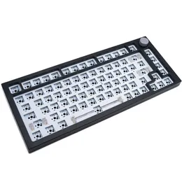 Combos Next Time DK75 Barebone Keyboard Hot Swap PCB with RGB Lights Customized DIY New Keyboard Kit No Switches No Keycaps