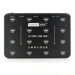 HUBS SIPORAL A100 16 PORT INDUSTRIL USB 2.0 Duplicators Hub CopiersはUdisk TFカードリーダーバッチ制作テストコピーをサポートしています