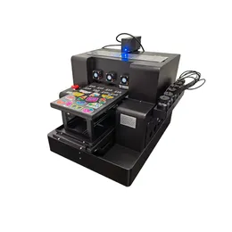 Drucker A4 Größe Automatisch Vollformat UV Lackdrucker DTF PET Film Transfer Druckmaschine für Holz Metallglas Stiftflasche Aluminium