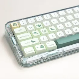 Tastaturen 144 Schlüsselzoo und Botanische Gartenschlüsselkap XDA -Profil PBT -Farbstoff -Sublimation Persönlichkeitstaste für MX Switch Mechanische Tastatur