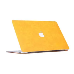 Skins 2020 New Laptop Protective Skin For MacBook Pro Air 12 13 15 16 Inch PU Leather texture Cover Case Notebook Sticker Shell Skins