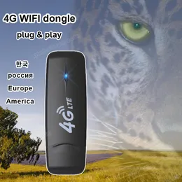 Маршрутизаторы LDW9312 4G маршрутизатор 4G Modem Pocket LTE SIM -карта Wi -Fi Router 4G Wi -Fi Dongle USB WiFi Hotpot Hotse