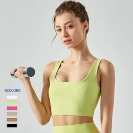 LLLM Women Yoga Outfits Shorts Sport bra top Trainning Running Sportwear Casual Sport Gym Cycling bra DSG303