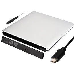 Laufwerke 9,5mm Typ C USB 3.1 SATA OPTICAL Drive Case Kit externe mobile Gehäuse DVD/Cdrom -Hülle für Laptop ohne optische Antrieb