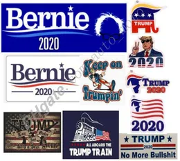 Nieuwe Trump 2020 Train Bernie Car Stickers Locomotive Keep en Bear Arms Trein raamstickers Home Living Room Decor Wall Stickers5575172