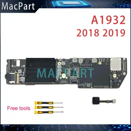 Tela Original testado A1932 Placa -mãe 82001521a/02 para MacBook Air Retina 13 "placa lógica 8GB RAM 2018 2019 anos com Touch ID