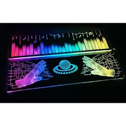 Myszy PC Case Panel RGB LED LED płyty tylnej płyty podwozia Dekoracja Modowanie do dekoracji PC Light Board DJA88