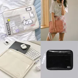 Case INS PVC Laptop Sleeve Waterproof Tablet Case 11 13 14 Inch for Macbook Air Ipad 10.9 12.9 ASUS Samsung Tab S8 HP Notebook Pouch