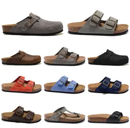 BIRKENS TOCK Arizona Designer Sandalen Herren Mikrofaser Birko-Flor Slides Sliders Boston Damen Weiche Pantoletten Fußbett Clogs Indoor Pantoufle Atmungsaktives Design 77ess