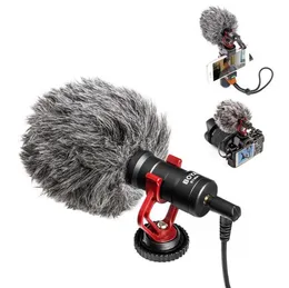 Microphones BOYA BYMM1 MM1 Video Record Microphone For DSLR Camera Smartphone Osmo Pocket Youtube Vlogging Mic Android Phone7632958