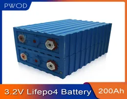 PWOD 32V 200AH 16PCS Orijinal Calb Pil Plastik Kabuk LifePo4 Hücre Şarj Edilebilir Güneş12V 24V 48V 200AH Hücreler PAKET6552795