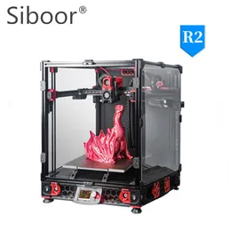 스캔 CNVORON 2.4 v2.4 Corexy R2 3D 프린터 키트 업그레이드 부품 고정밀 데스크탑 Klipper 무선 제어 8 라인 레일 3D 키트