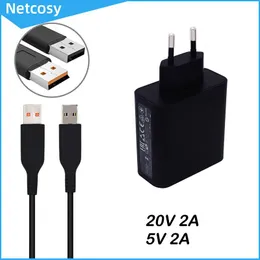 Adapter 40W 20V 2A oder 5V 2A USB -Laptop -Netzteilladegerät für Lenovo Yoga 3 Pro1370 Yoga 31170 Yoga 31470 Yoga 700