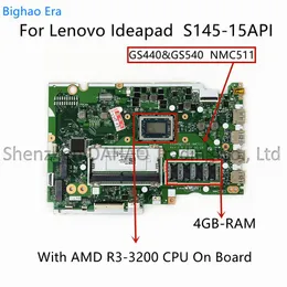 Lenovo IdeaPad için Anakart S14515API R3 R53500 CPU 4GBRAM NMC511 NMC511 FRU 5B20S42802 5B20S42804% 100 Test