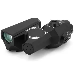 Devo Çift Gelişmiş Görünüm Optik Retikül De-Vo Tüfek Kapsamı Büyüteç L-Co Kırmızı Nokta Refleks Tüfek Gözleri ORingal İşaretleme