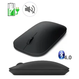 Mice Bluetooth 3.0+4.0 Wireless Mouse Rechargeable Optical Office Computer Mice Ergonomic Slim Portable 3d PC Silent Mouse For Laptop