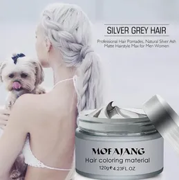 Mofajang Hair Wax 120g voor haarstyling Mofajang Pomade Sterke stijl Herstel Pomade Wax Big Skeleton Slicked 8 Colors3992482