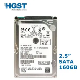 Drives HGST -märke 160 GB 2,5 "SATA Laptop Notebook Intern HDD Hard Disk Drive 160MB/S 2MB/8MB 5400RPM7200RPM DISCO Duro Interno