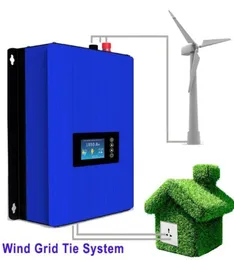 MPPT 1000W Wind Power Grid Tie Inverter with Dump Load Controller Resistor for 3 Phase 110V 230V Wind Turbine Generator5450903