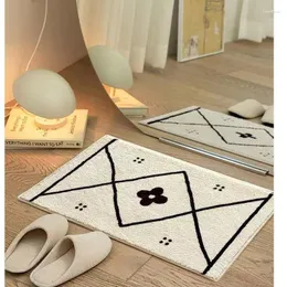 Carpets Ins Japanese And Korean Cute Bedroom Bedside Blanket Non-slip Foot Pad Bathroom Sink Mat Home Door