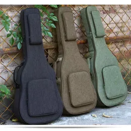 Thickened cotton guitar bag backpack 39 inch 40 inch 41 inch waterproof and shockproof folk classical guitar bag