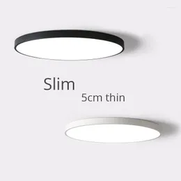 Lampki sufitowe LED ultra cienkie lampy sypialni Nowoczesne Lamparas de Techo Plafondlamp 23 cm