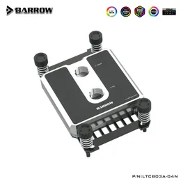 Resfriamento de barrow cpu bloqueio de água resfriador de cpu uso para amd ryzen am3 / am4 / pom / brass metal top / argb luz compatível 5v gnd 3pin cabeçalho