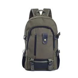 Backpacking Packs Outdoor Bags Outdoor Bags Retro Backpack Men's Hiking Bag Leisure Canvas Trend Computer{category}{category}