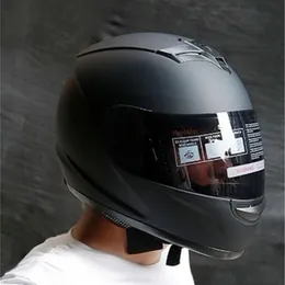 Motorcykelhjälmar 2023 Professionell racinghjälm Dark Lens Full Face Safe Casco Capace Casque Moto S M L XL XXL