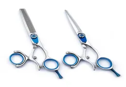 Hair Scissors 55 Inch Professional Salon Japanese Stainless Steel 9CR Barber Cutting Swivel Shears6537921